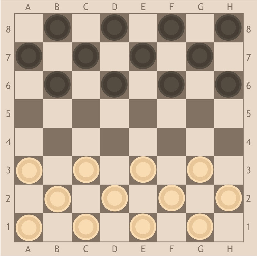 DOUBLE opening COMBINATION in checkers during the live stream
